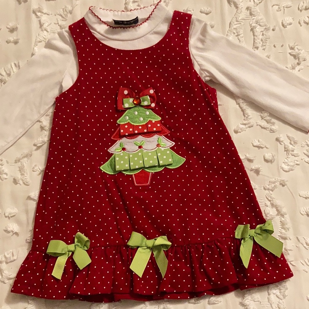 Rare Editions two piece holiday dress